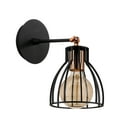 thumbnail image 4 of Alby , Kemah , Black Wall Lamp, 4 of 5