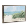 thumbnail image 2 of Stupell Industries Transitional Soothing Beach Day Brown Floating Frame Canvas Art, 25 x 17, by Jane Slivka, 2 of 8