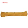 thumbnail image 4 of Climbing Rope Portable 6mm Non-slip Downhill Rope Outdoor Rope Outdoor Activity Survival Accessory, 1m, Yellow, 4 of 7