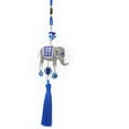 thumbnail image 4 of Adorno colgante de elefante, accesorios de coche de elefante ligeros y portátiles hermosos con azul oscuro brillante para el hogar, la oficina y el cocheArtAndCraft Fyydes Descripción de la referencia, 4 of 6