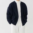thumbnail image 4 of Fashion Trendy Ins Trendy Knitted Cardigan Men's Sweater, 4 of 7