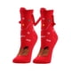 thumbnail image 3 of Calcetines de pareja de la mano Calcetines magnéticos de los dedos de los pies de las celebridades Calcetines de la amistad de tamaño mediano Naranja, 3 of 9