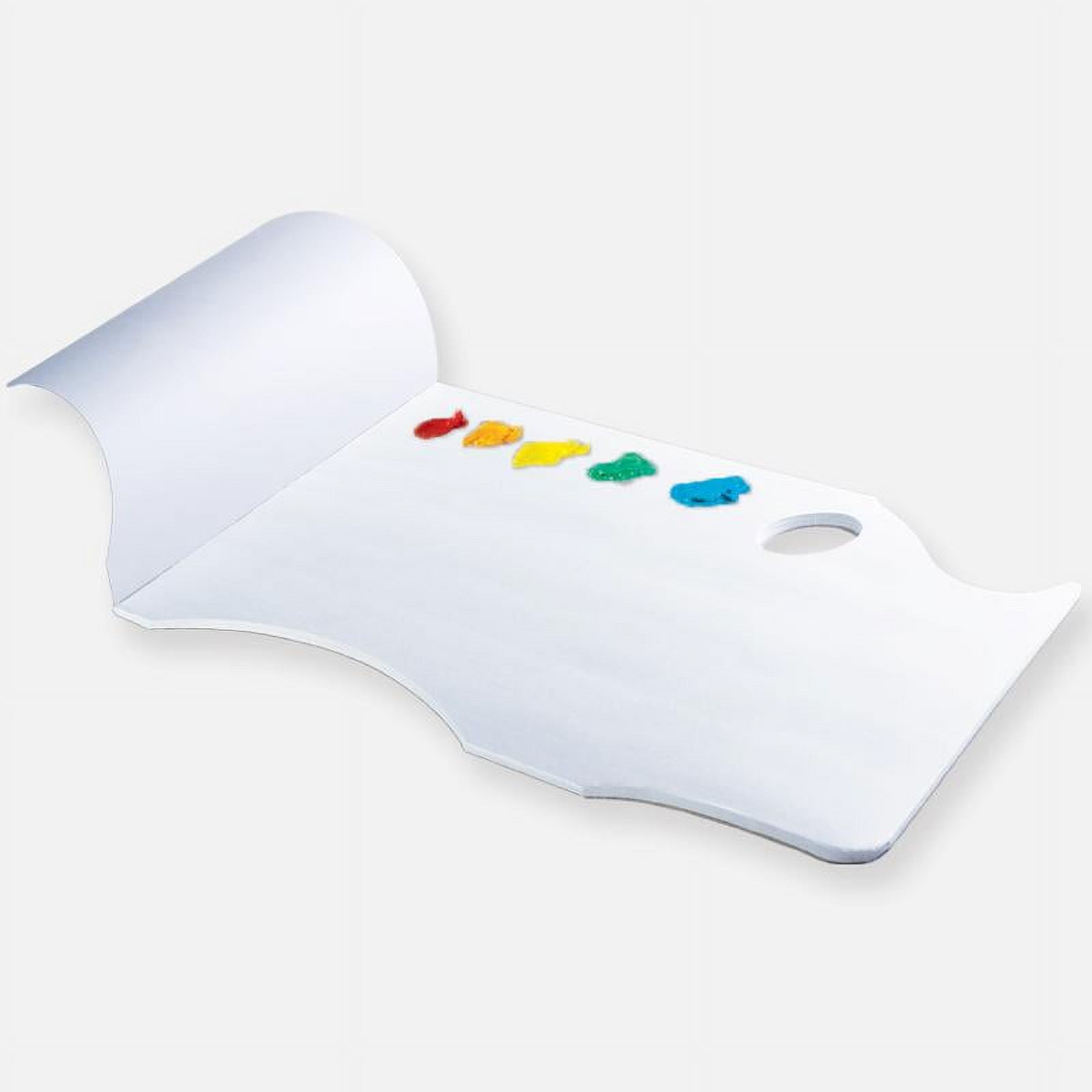 New Wave Art Disposable Bleed Proof Paper Paint Palette, 40 Sheets, 11in x 16in, White