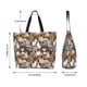 thumbnail image 5 of Balery Cut Cats Bolsa Tote Estilo Estético con Cremalleras, Bolsa de Hombro, Bolsa de Compras Grande y Plegable, 5 of 8