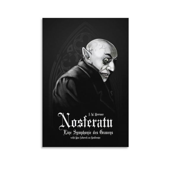 Room Aesthetic Poster Classic Movie Nosferatu Movie Posters Cool Artwork Wall Art Home Decor Gift Ideas Canvas Art Poster And Wall Art