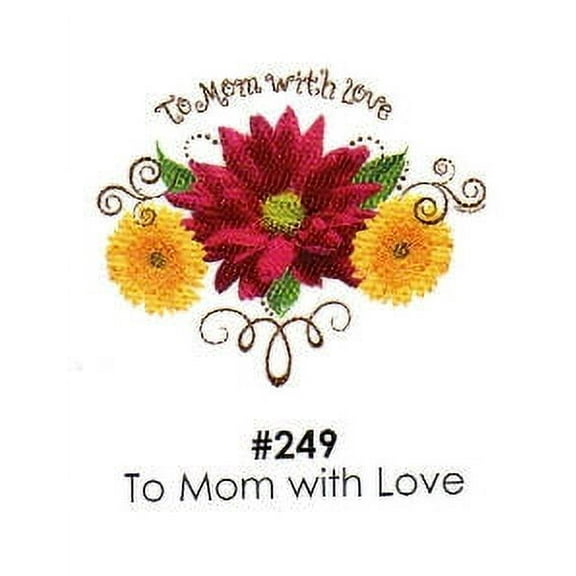 To Mom with Love Cake Decoration Edible Frosting Photo Sheet