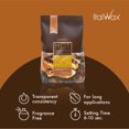 thumbnail image 2 of Perlas de cera dura Italwax Classic Line 500 g transparente, 2 of 9
