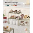 thumbnail image 4 of SONGMICS Especiero, Estante para Especias, Juego de 2, de Armario, Estante de Almacenamiento de Cocina Extensible, Beige Capuchino, 4 of 5