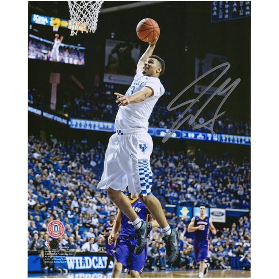 Jamal Murray Kentucky Wildcats Autographed 8" x 10" Dunk in White Photograph - Fanatics Authentic Certified