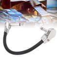 thumbnail image 3 of Guitar Patch Cable, Portable Easy Installation 6.35mm Dual Right Angle Effect Pedal Wire  For Playing, 3 of 8