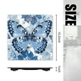thumbnail image 2 of High Precision Body Weight Scale Smart Bathroom Scales with Large LCD Display(400lbs),Decorative for Bedroom-Blue Butterflies And White Flowers, 2 of 4