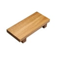 thumbnail image 3 of Wooden Pedestal Stand Rustic Footed Tray for Table Wedding Kitchen Counter, 3 of 8