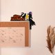 thumbnail image 5 of Adorno para puerta de Halloween, 6 piezas de telaraña de metal con forma de calabaza negra para decoración de esquinas de puertas, letrero de esquina de puerta de Halloween para decoración de puertas, 5 of 7