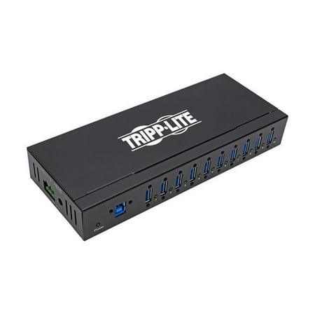 UPC: 0037332231246 | TRIPP LITE U360-010-IND TRIPP LITE 10-PORT USB 3.0 HUB INDUSTRIAL USB SPLITTER FOR USB CHARGING AND DAT
