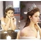 thumbnail image 4 of couvre-chef Couronne De Diamant (argent), Diamant De Cristal Princesse Marie, Costume De Nol D'halloween, Desse, Reine, Fte De Mariage, Accessoire, 4 of 5