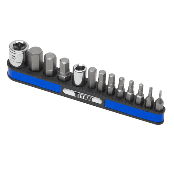 TITAN 13-PC METRIC HEX BIT SET