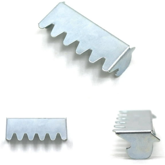 Picture Hang Solutions - Sawtooth Notch Hangers- Standard Profile 11 Metal Frame Hardware (10 pieces per pack)