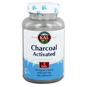 Spring Valley Activated Charcoal Dietary Supplement, 520 mg, 60 count