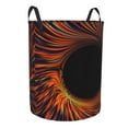 thumbnail image 2 of LNWH Laundry Basket, Abstract Spiral Swirl Pattern Foldable Laundry Hamper With Handles Waterproof, Small, 2 of 8