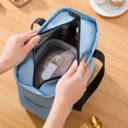 thumbnail image 4 of Bolsa de almuerzo con aislamiento a prueba de fugas, bolsa térmica para mujeres y hombres adultos, 4 of 7
