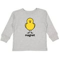 thumbnail image 3 of Inktastic Chick Magnet Boys Long Sleeve Toddler T-Shirt, 3 of 5