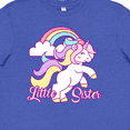 thumbnail image 4 of Inktastic Little Sister Unicorn Youth T-Shirt, 4 of 5