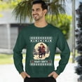 thumbnail image 3 of Christmas Sweatshirt, Howdy Santa Cowboy Riding Horse Christmas Sweatshirt, Western Ugly Sweater, Rustic Crewneck for Parties & Gifts, 3 of 5