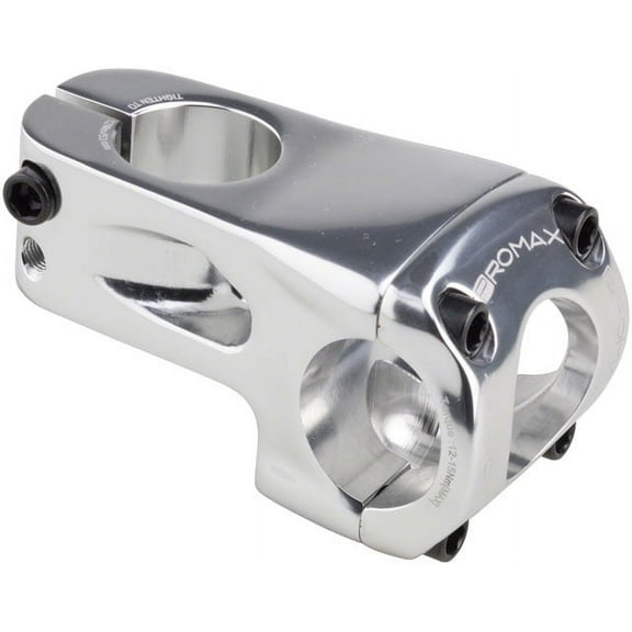 Promax Banger BMX Stem Silver, 1-1/8" Steerer, 31.8mm Clamp, 53mm Reach