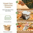thumbnail image 6 of NewBuros 6'x9' Area Rugs, Boho Non Slip Washable Rugs for Living Room, Stain Resistant Soft Low Pile Indoor Floral Carpet for Bedroom Dining Room Office, Yellow Orange, 6 of 9