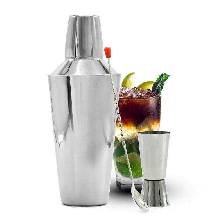 Cocktail Shaker Set Tools 24oz Drink Shaker Bartender Kit for Home Bar Set  Gift