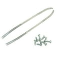 thumbnail image 1 of Vespa Center Foot Board Bridge Rubber Mat Fixing Strips + Screws VBB VBA VBc, 1 of 5