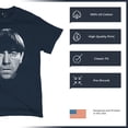 thumbnail image 6 of Moe The Three Stooges T-shirt Wise Guys Curly Larry Shemp Classic Retro American TV Slapstick 3 Legends Men's Tee, 6 of 7