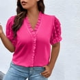 thumbnail image 2 of Raeneomay Tunic Tops for Women 2024 Plus-size Women's Fashion Loose Temperament Elegant Top, 2 of 4