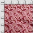 thumbnail image 2 of oneOone Tissu Velours Rouge Abstrait pour Robe Tissu Imprimé au Mètre 58 Pouces de Large, 2 of 4