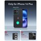 thumbnail image 2 of Funda de teléfono ESR para iPhone 16 Plus con soporte de 23 m, protección contra caídas, 2 of 9