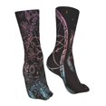thumbnail image 7 of Fuzoiu Dreamcatcher Print Crew Socks,Casual Athletic Gym LightWeight Thin Socks,Casual Crew Socks for Men Woman,Calf Length Crew Socks, 7 of 7