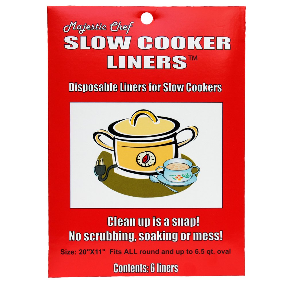 Majestic Chef Slow Cooker Liners S/6