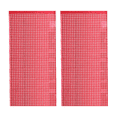 thumbnail image 1 of 2Pcs Square Foil Fringe Backdrop Curtain Backdrop for Birthday, Wedding, Graduation, Party Decor, 1 of 5