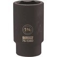 thumbnail image 1 of Stanley Tools 7517048 DWMT75136OSP Impact 0.75 Drive Socket, 1.375, 1 of 1
