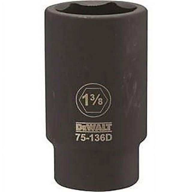 Stanley Tools 7517048 DWMT75136OSP Impact 0.75 Drive Socket, 1.375