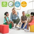 thumbnail image 5 of ECR4Kids SoftZone Toddler Modular Stool Seating Set, Classroom Furniture, Assorted, 6-Piece, 5 of 9