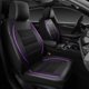 thumbnail image 1 of Fundas universales de cuero PU impermeables para asientos delanteros Car Pass, 1 of 9