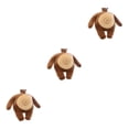 thumbnail image 3 of Ounissouiy Oso de peluche Almohada Relleno Cabezas pequeñas Gran músculo Cuerpo Mapache Juguete Cojines traseros Piel Amigable Abrazo Almohadas Type1 NO1, 3 of 6
