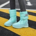 thumbnail image 4 of Botas de nieve de estilo coreano para hombre y mujer, de algodón, gruesas, cálidas, impermeables, antideslizantes, de felpa de lana, para exteriores, de noreste, para invierno, 4 of 5
