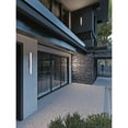thumbnail image 2 of AFX Gale 24" Outdoor LED Sconce Textured Black Black, 2 of 5