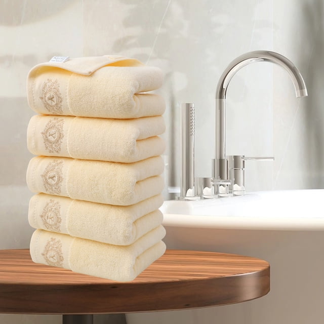 Xihbxyly Toalla de Algodón, Suave y Absorbente, Transpirable y de Secado Rápido, Ecológica, Verde y Gris, Ideal para Viajes Al Aire Libre y Uso Familiar, Diseño Ligero y Cómodo.