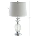 thumbnail image 4 of JONATHAN Y Jane 24" Glass LED Table Lamp, Clear/Chrome, JYL1078A, 4 of 8