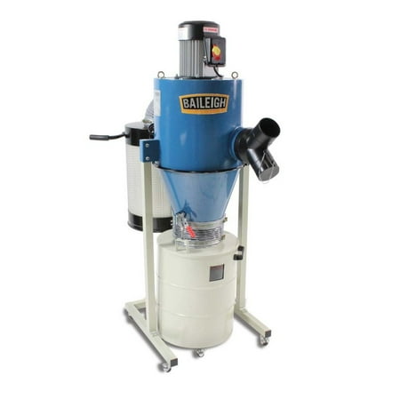 

Baileigh Dc-600C Cyclone Style Dust Collector 110V 1.5Hp