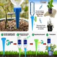 thumbnail image 5 of Riego simple y eficaz, fácil instalación para sus plantas de interior, plantas de jardín y plantas de oficina mediante dispositivos de riego con goteros automáticos, 24 piezas, 5 of 5