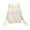 White, variant on Drawstring Backpack for Women Men, Lightweight Foldable String Bag for Sports Gym Travel, Nylon Cinch Sack with Adjustable Ropes, Versatile Daypack for Hiking, Camping, Shopping Outdoor